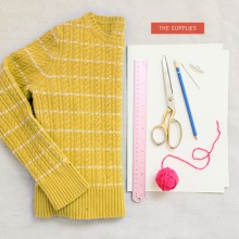 Designlovefest - DIY iPad cover from a vintage sweater - picture 1