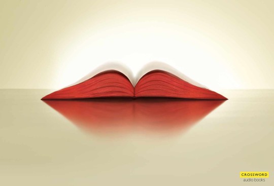 Ads for audiobooks - Crossword bookstores - Lips