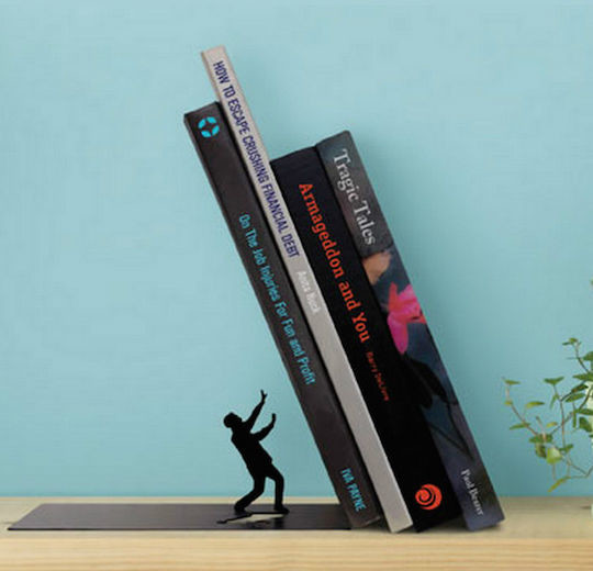 Falling bookend - literary gifts for book nerds