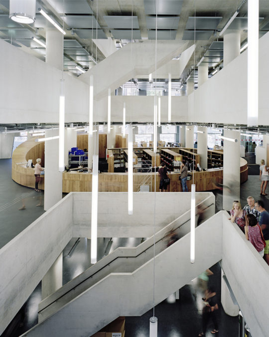 University Library Freiburg - inside