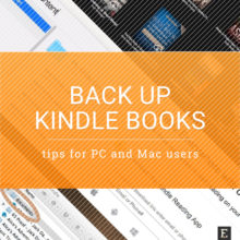 How to back up Kindle books to a computer – step-by-step guides