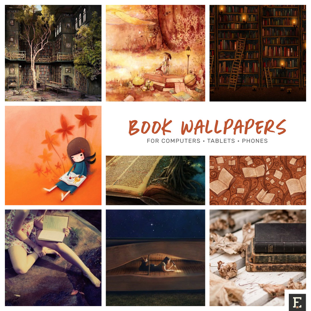 the best book wallpapers for your computer laptop tablet or smartphone