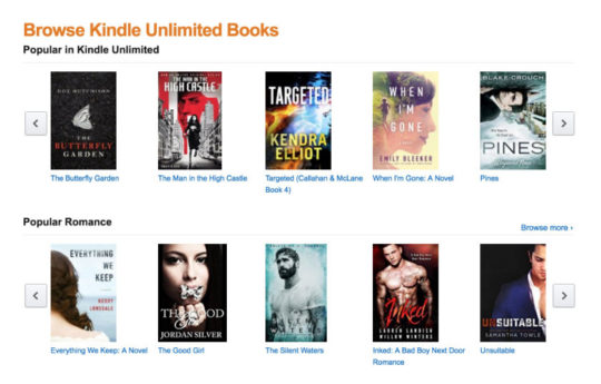 Kindle Unlimited ebook subscription – 12 things to know
