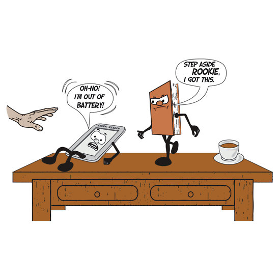 Step aside, Kindle (cartoon)