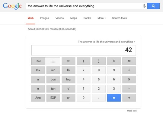 Google - the ultimate answer