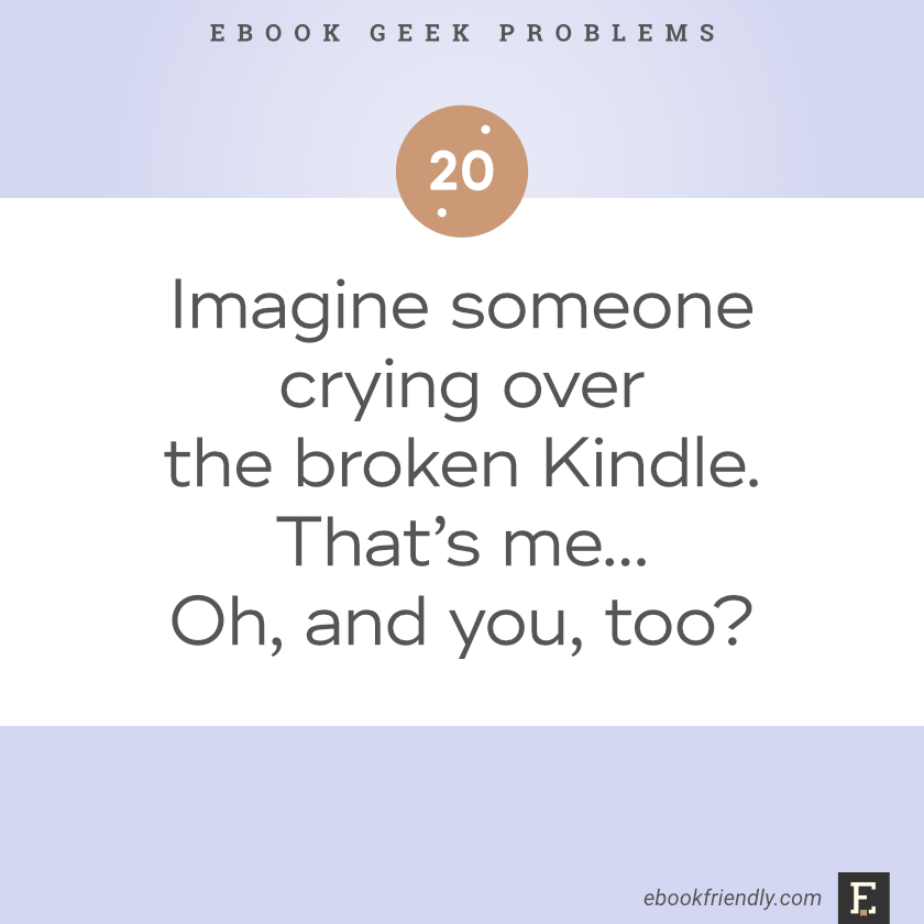 Ebook geek problems #20
