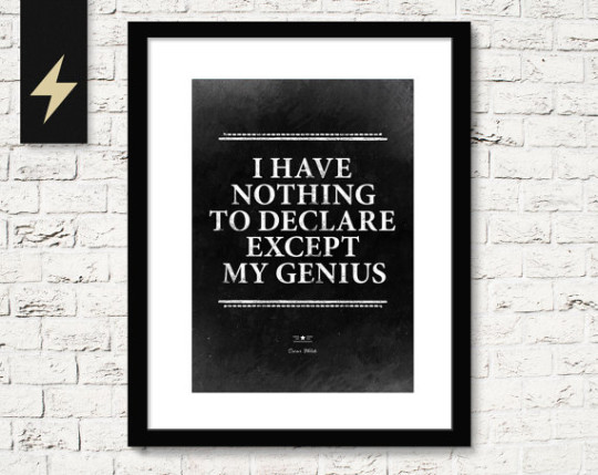 17 Posters And Gifts With Most Clever Oscar Wilde Quotes