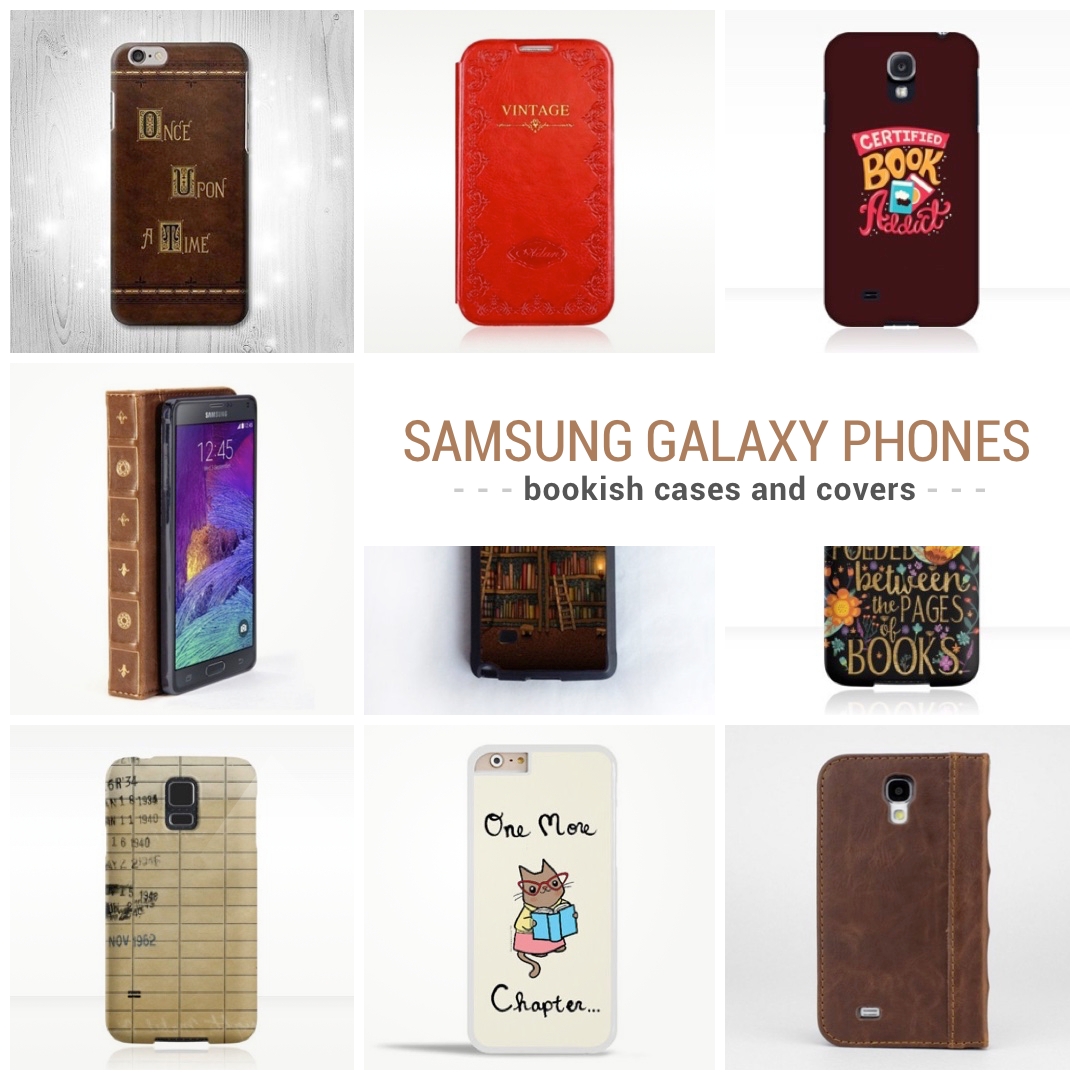 10 awesome bookish cases for Samsung Galaxy phones