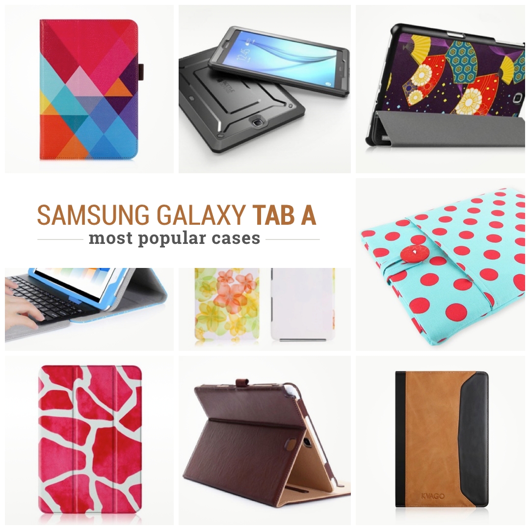 21 most popular cases for Samsung Galaxy Tab A (7.0, 8.0, and 9.7-inch)
