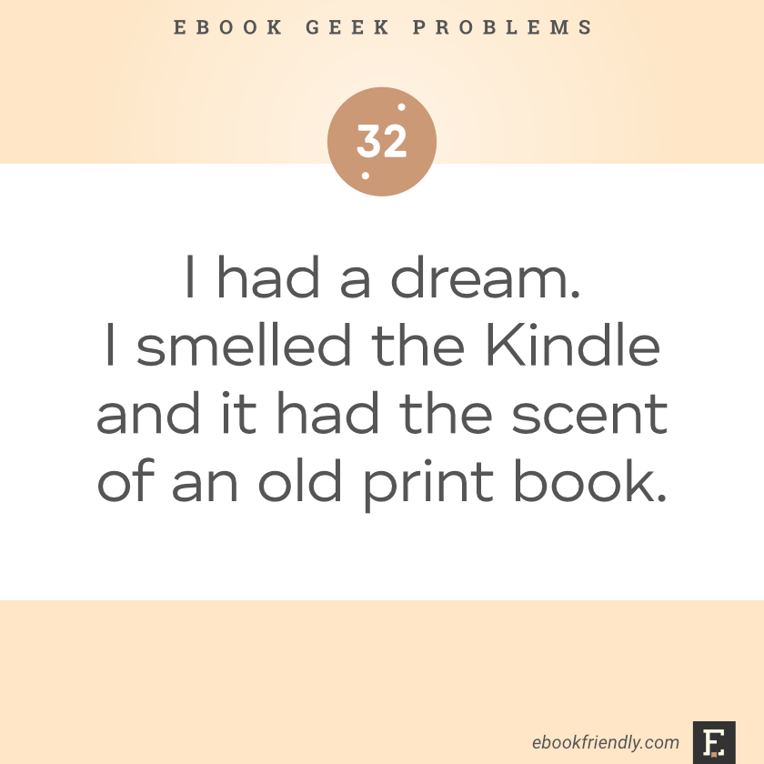 Ebook geek problems #32