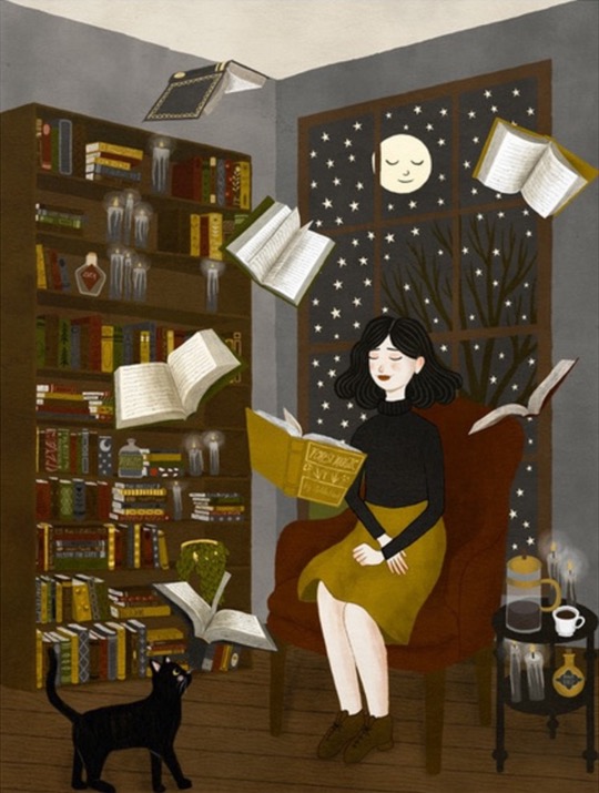 50 illustrations that cleverly describe what books are about