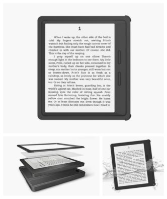 Waterproof case for 1st-generation Kindle Oasis 2016 meets IP67 water resistance rating