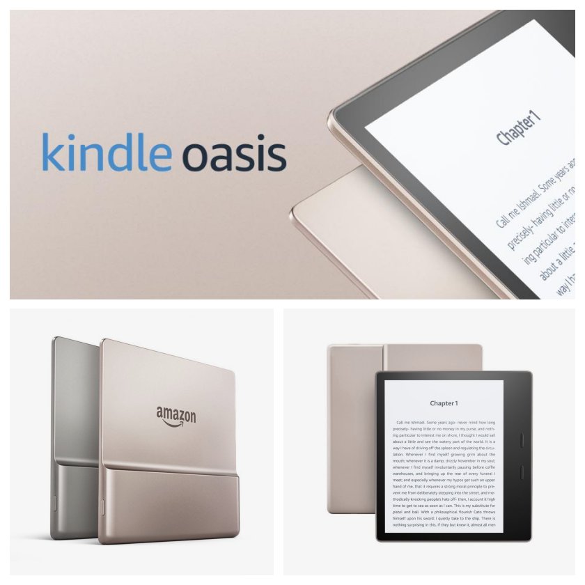 Kindle Oasis is now available in Champagne Gold