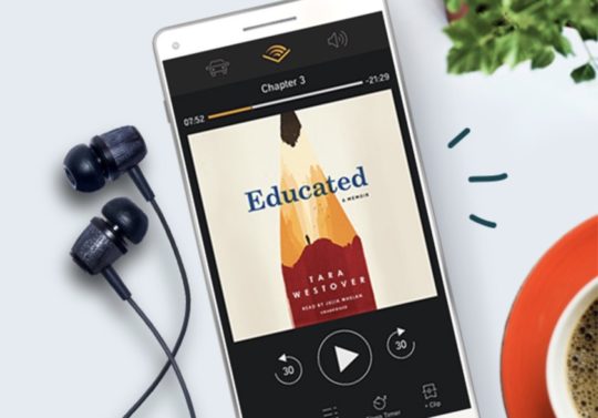 Gifts for Amazon Fire owners - Audible audiobooks