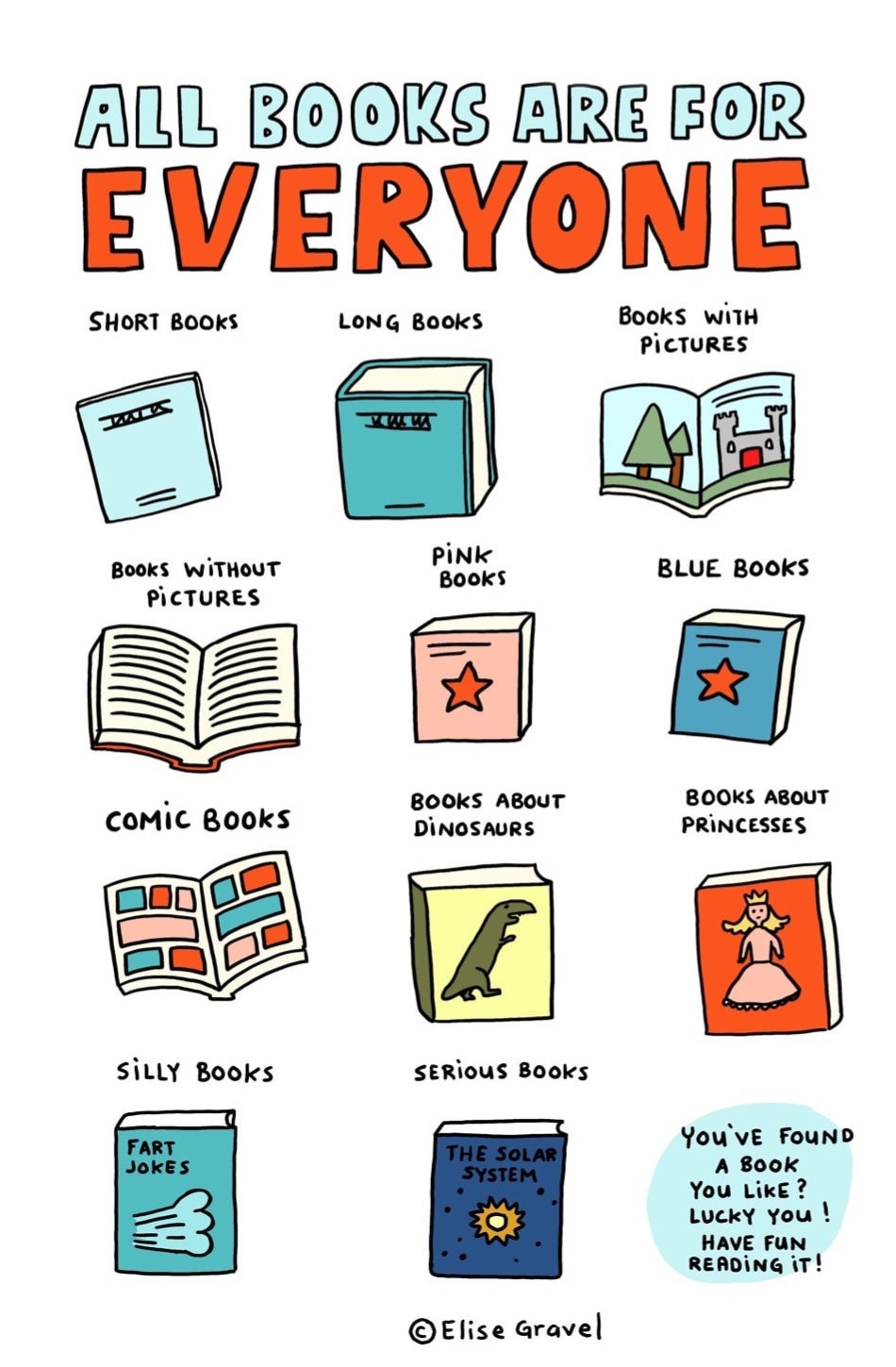 All books are for everyone!