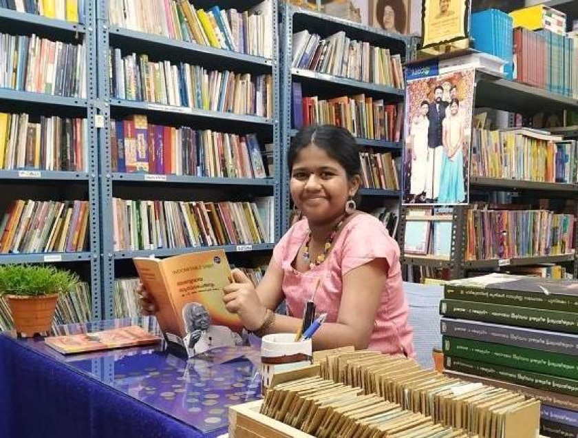 Meet the 12-year-old girl who runs a free library in India