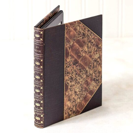 Traditionally bound book-like Kindle Paperwhite 4 case