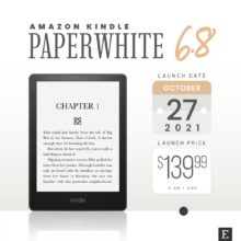 6.8-inch Kindle Paperwhite 2021 – specs and comparisons