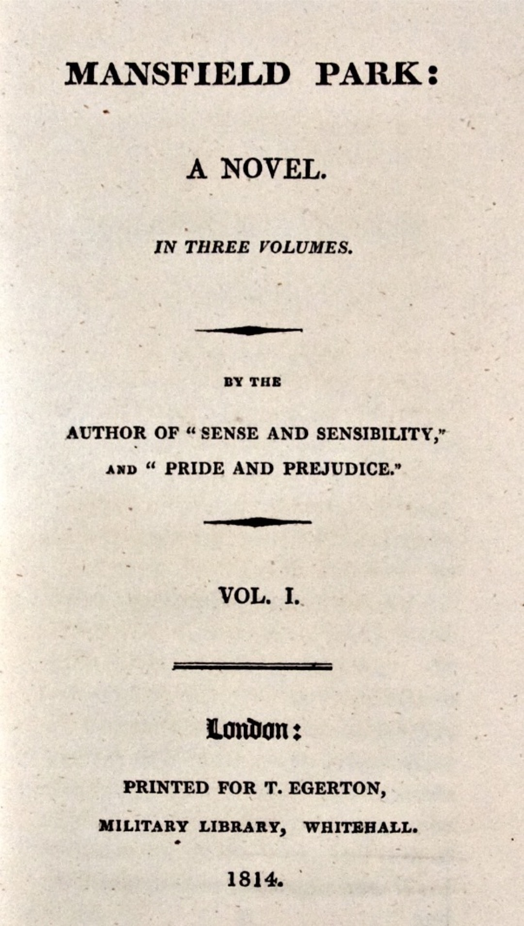 Jane Austen Mansfield Park Ebook Friendly